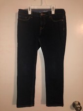Gap Kids 1969 Adjustable Waist Super Skinny Stretch Denim Blue Jeans Sz 8 Plus