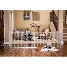 16 ft Wide Baby Gate Playard Pet Dog Fence Barrier Room Divider Pen Ring Playpen