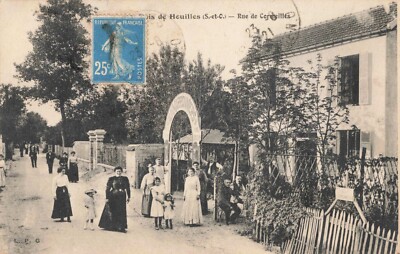 Carte Postale Ancienne CPA 78 Houilles – Place De La Gare – Années 1900, Dos Non Divisé