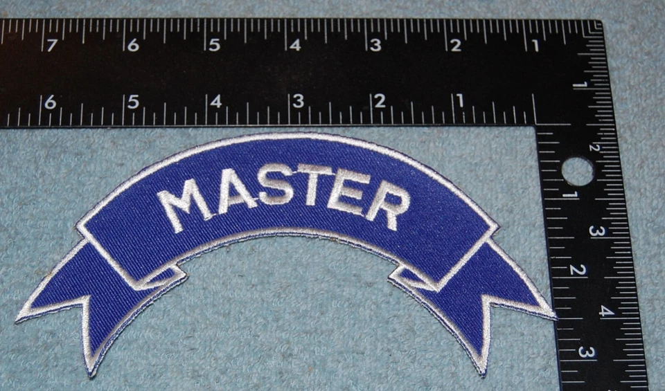 Various Master & Master Club Embroidered Patches, New - Image 2 of 4