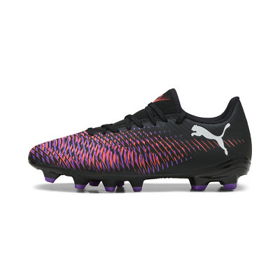 PUMA Women's FUTURE 8 PLAY Firm Ground/Artificial Ground Soccer Cleats Black