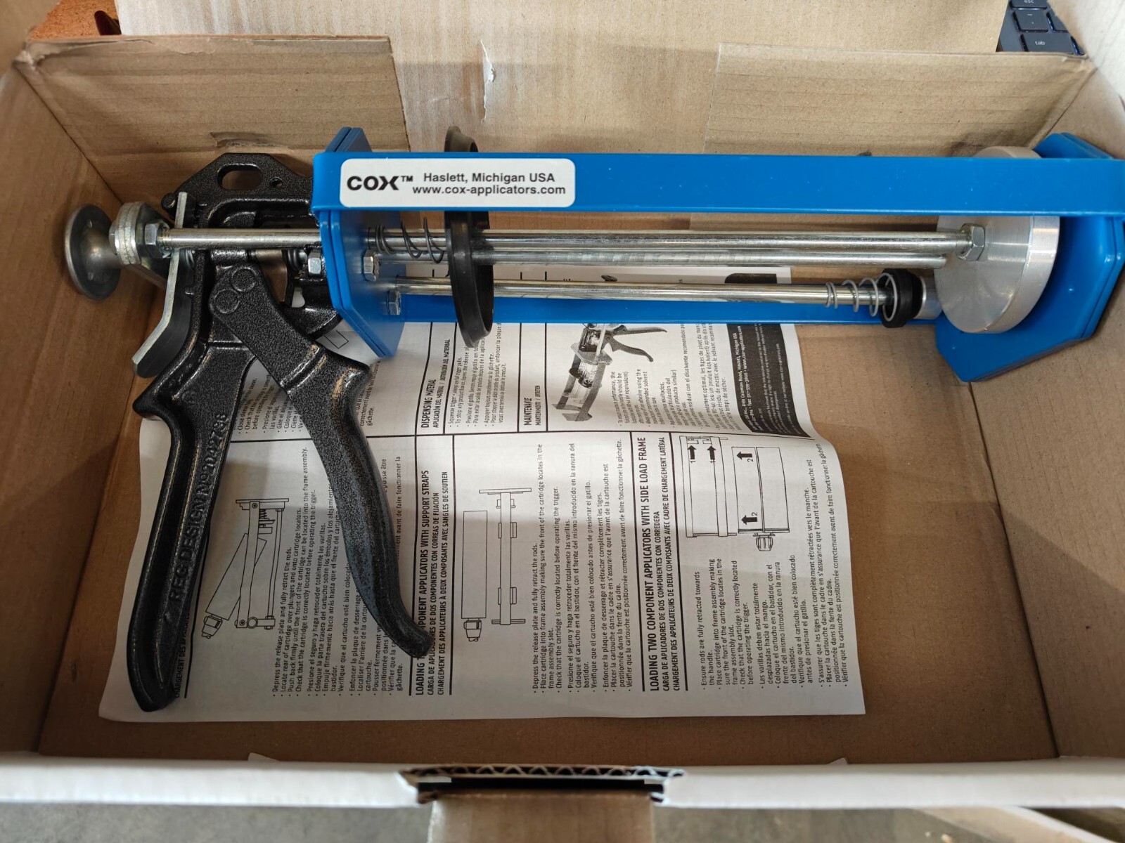 NEW SULZER MIXPAC USA 159305 M750X/10 DISPENSER 750ML 10:1 MA 26:1 COX ...