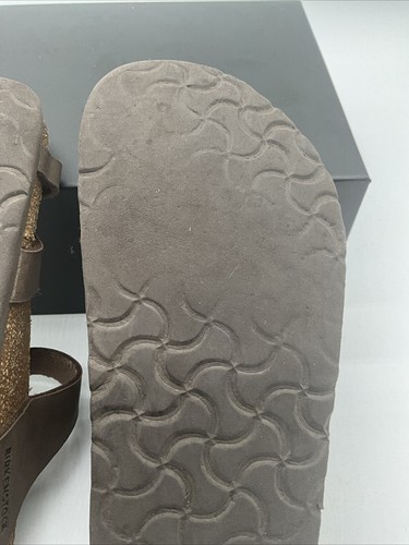 Birkenstock sandalo donna marrone in pelle con punta e passante taglia 38/US 8,5 - Foto 20 di 21
