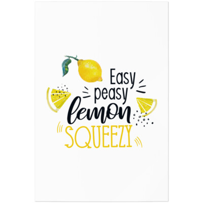 Easy peasy lemon squeezy 11001001857