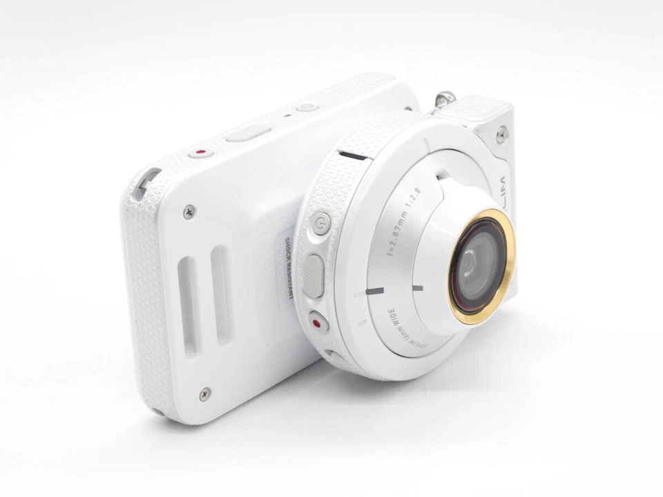 [Near Mint] CASIO EX-FR100L Separate type Digital Camera 10.2MP - White Japan - Image 4 of 4