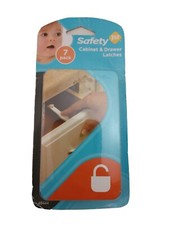 Safety 1st Cabinet and Drawer Latches 7 PACK 48444  E2