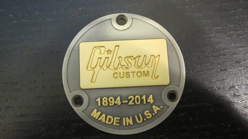 AUTHENTIC NEW MEDALLION GIBSON '59 AGED LES PAUL BACK TOGGLE SWITCH BACK COVER