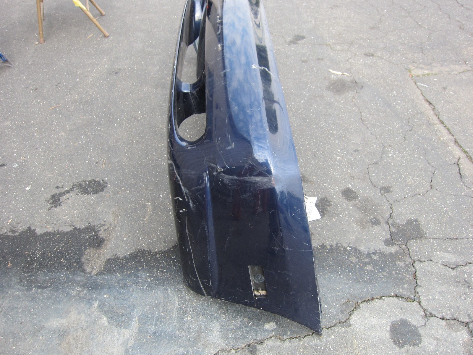 Maserati 4200 OEM Black Cambiocorsa Rear Bumper Part# 980001069
