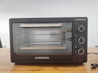 HOMEDAS 0.9 cubic-ft Microwave Compact One-Touch Settings cu ft 900W Oven NEW