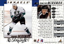 1997-98 Be A Player Autographs #170 Dmitri Mironov - NM-MT