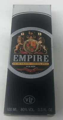 EMPIRE For MEM EDT Spray 3.3 FL. OZ. By VLF Sealed NEW  Discontinued 