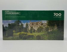 Springbok Panoramic "Just a Cottage in the Country" 700 pcs Jigsaw Puzzle 13x40