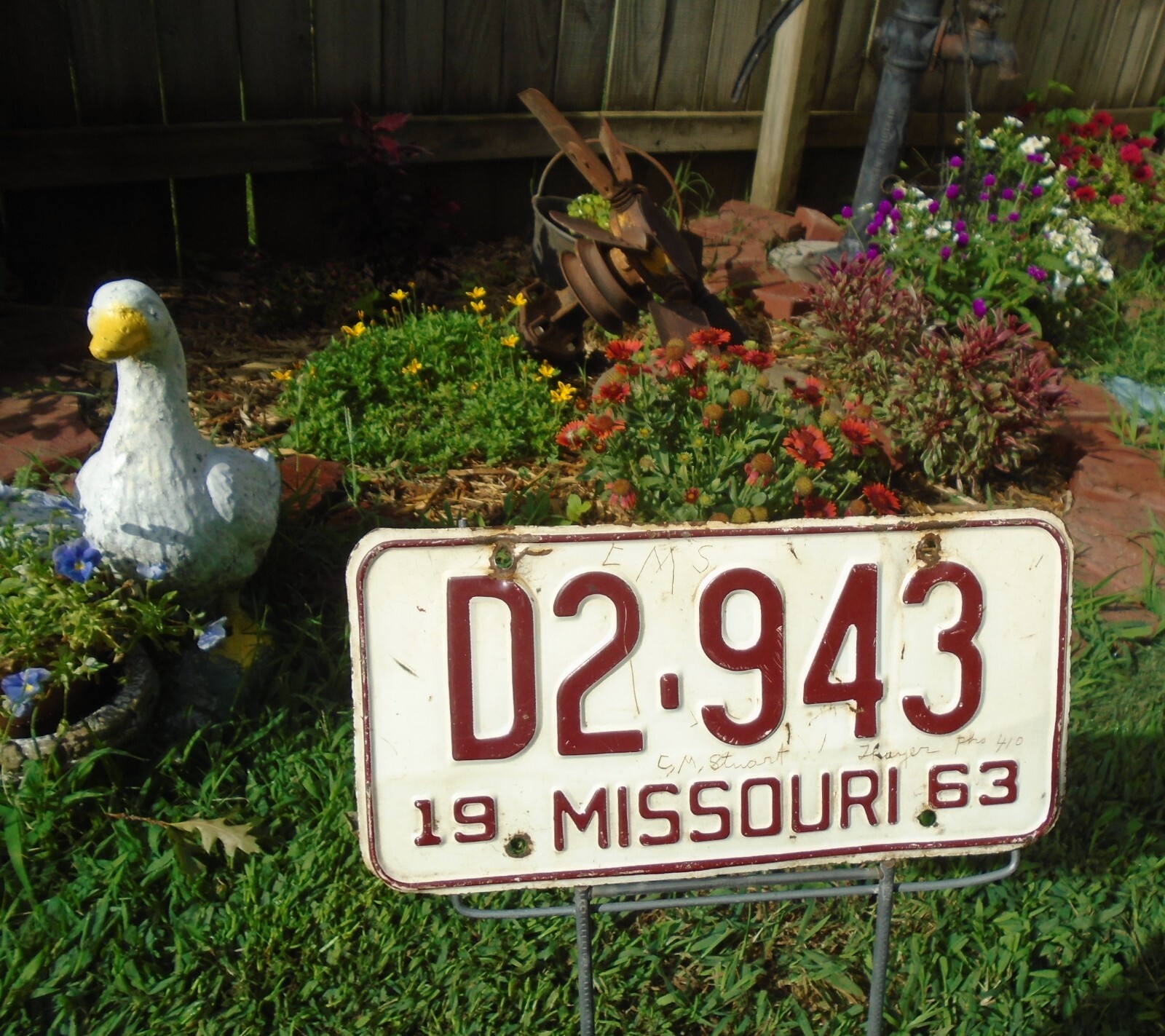 1963 Missouri Dealer License Plate D2943 eBay