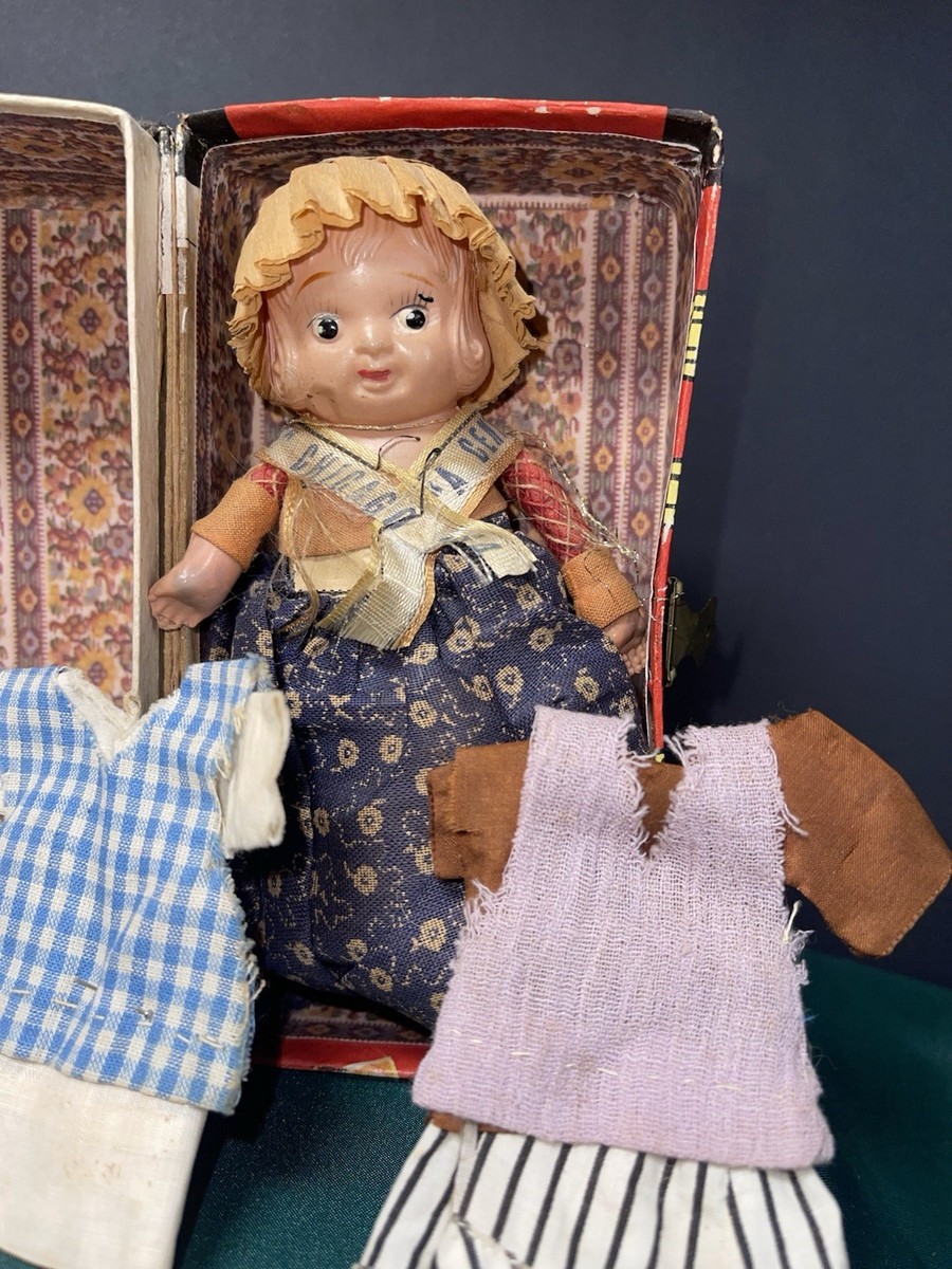1933 Chicago Worlds Fair Doll Dutch Girl Century Progress Travel