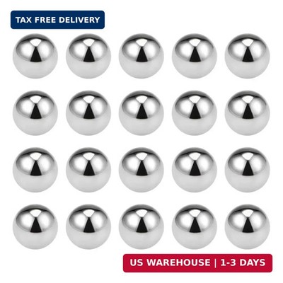 uxcell Precision Balls 10mm Solid Chrome Steel G10 for Ball Bearing Keychain Whe