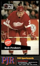 Bob Probert 1991-92 Pro Set French #61 Detroit Red Wings