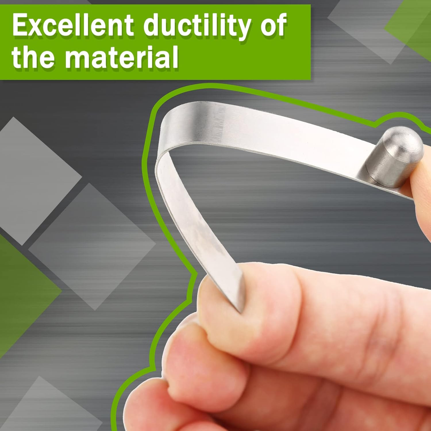 8-Pack Stainless Steel Push-Button Spring Clips, Locking Tube Pins for Tent Pole