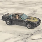 Vintage RARE Black 1977 Pontiac Trans Am Hot Bird Hot Wheels Mattel Car