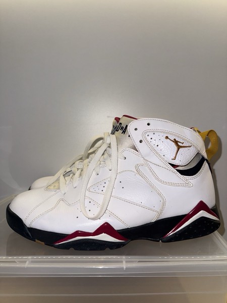 Air Jordan 7 Retro 2011 Cardinal Talla 10 Hombre US Nike Air Rare Air Retro OG 2