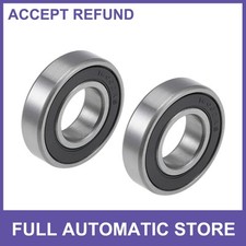 16002 2RS Ball Bearings Z2 ABEC-1 15x32x8mm Double Sealed Chrome Steel 2pcs