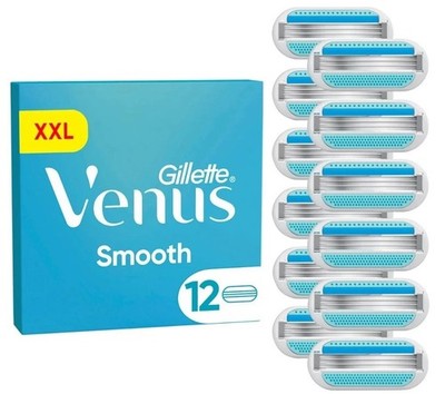 2x  12er Pack Gillette Venus Smooth Rasierklingen / Ersatzklingen neu ovp