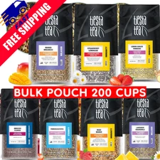 Tiesta Tea Premium Loose Leaf Blend Hot or Iced - 200 cups Resealable Bulk Pouch