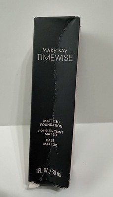 Mary Kay Timewise Matte 3D Foundation Bronze W 110Full Size - Box Has Wear