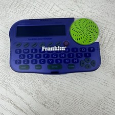 Franklin Pocket Talking Dictionary Kid-1240 For Parts Or Repairs Screen Damage