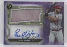 2020 Triple Threads Single Jumbo Relics Amethyst 48/75 Paul DeJong Auto 9su