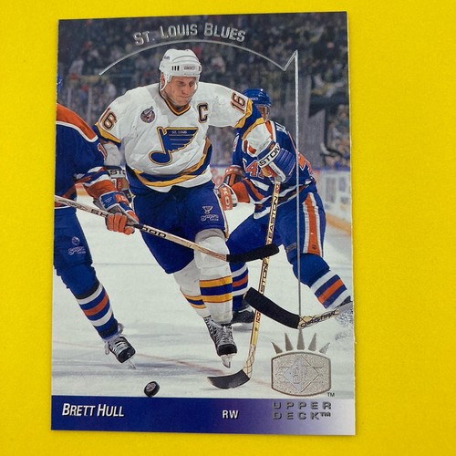 1993 Upper Deck SP Brett Hull #137 card