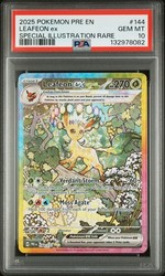 Leafeon ex 144/131 Prismatic Evolutions Special Illustration Rare