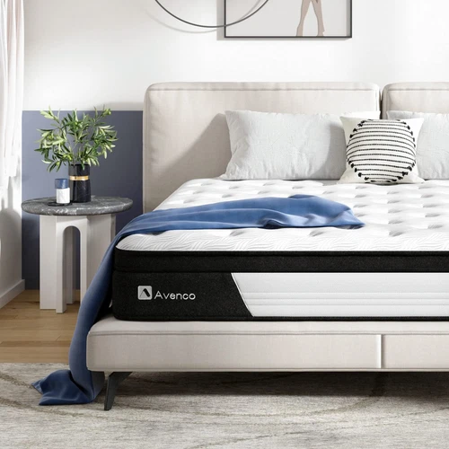Full Mattress 10 Inch, Hybrid Mattress Full Medium Firm, Full Mattress in a B...