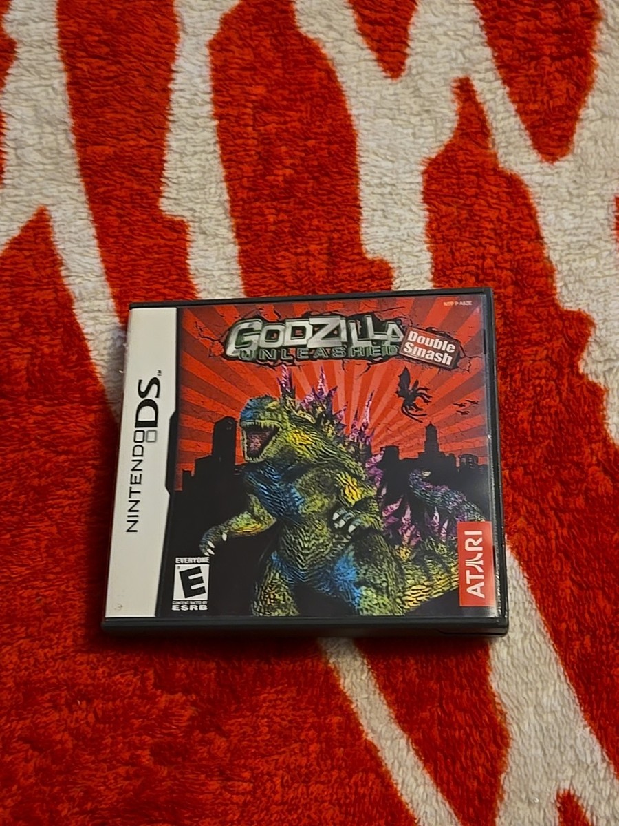 Godzilla Unleashed: Double Smash Nintendo DS Complete CIB Tested