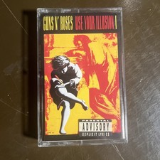 GUNS N' ROSES "Use Your Illusion 1"  1991 Cassette  Geffen GEFC-24415