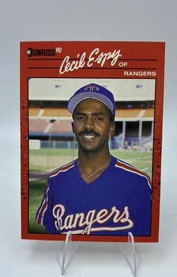 1990 Donruss - Cecil Espy #260 - Texas Rangers