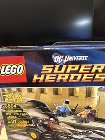 LEGO DC Comics Super Heroes: Batmobile and the Two-Face Chase (6864) NISB