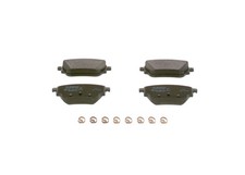 Bremsbelagsatz Scheibenbremse BOSCH 0 986 424 889 Low-Metallic für MERCEDES W177