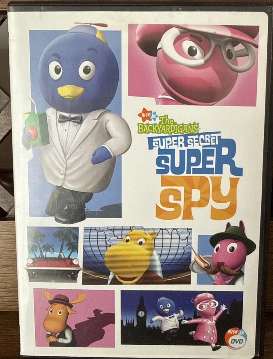 The Backyardigans: Super Secret Super Spy (DVD, 2007). Pre-loved