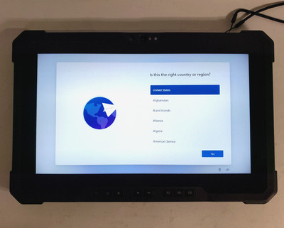 Dell Latitude 7220 Rugged Extreme Tablet i7-8665U 16GB RAM 512GB SSD Win 11 READ
