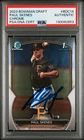 Paul Skenes Signed 2023 Bowman Draft Chrome Prospect Rookie Auto #BDC14 PSA Auth