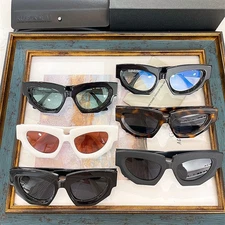 Kuboraum cat-eye sunglasses for men and women F5 sunglasses frames
