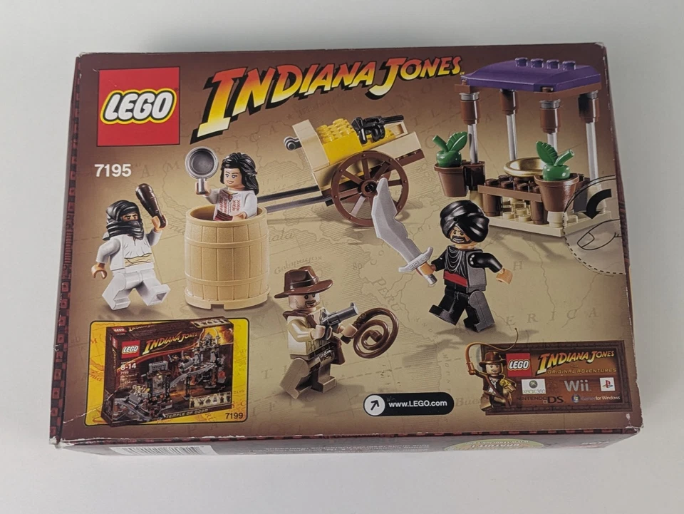 Набор LEGO Indiana Jones: Raiders of the Lost Ark: Ambush in Cairo 7195 СОВЕРШЕННО НОВЫЙ - Изображение 2 из 2
