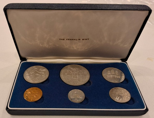 1970 Jamaica Franklin Mint Proof Set