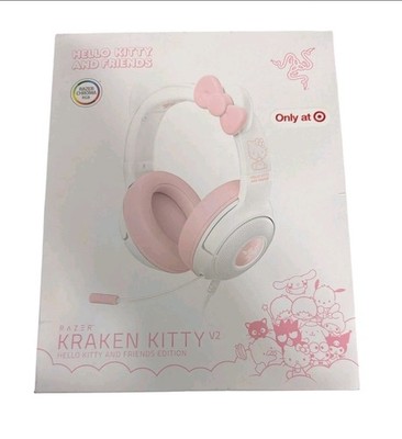 Razer Kraken Kitty V2 Wired USB A Gaming Headset Kitty Ears with Chroma RGB