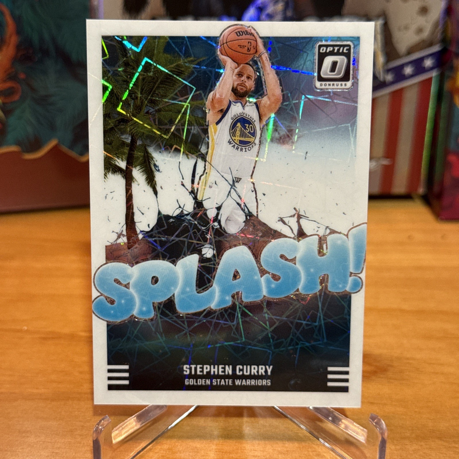 2024-25 Panini Donruss Optic Stephen Curry #2 Splash White Velocity Prizm /59💎