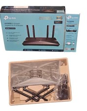 TP-Link Archer AX3000 Dual Band 4 Stream Gigabit Wi-Fi 6 Router NEW Open Box