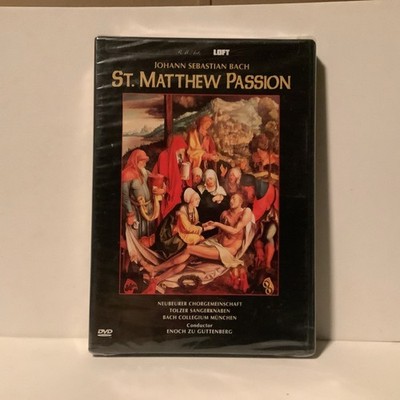 St. Matthew Passion J.S. Bach DVD New