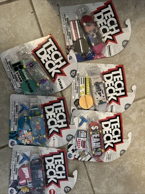 Six different tech decks unopened