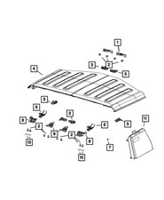Genuine Mopar Torx Head Screw And Washer 6512230AA