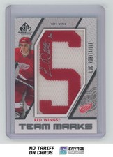 2010-11 SP Game Used Team Marks Auto Patch Luc Robitaille Auto /50 #TM-LR